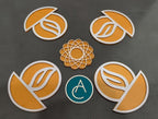 MDF Board Small Rangoli Set