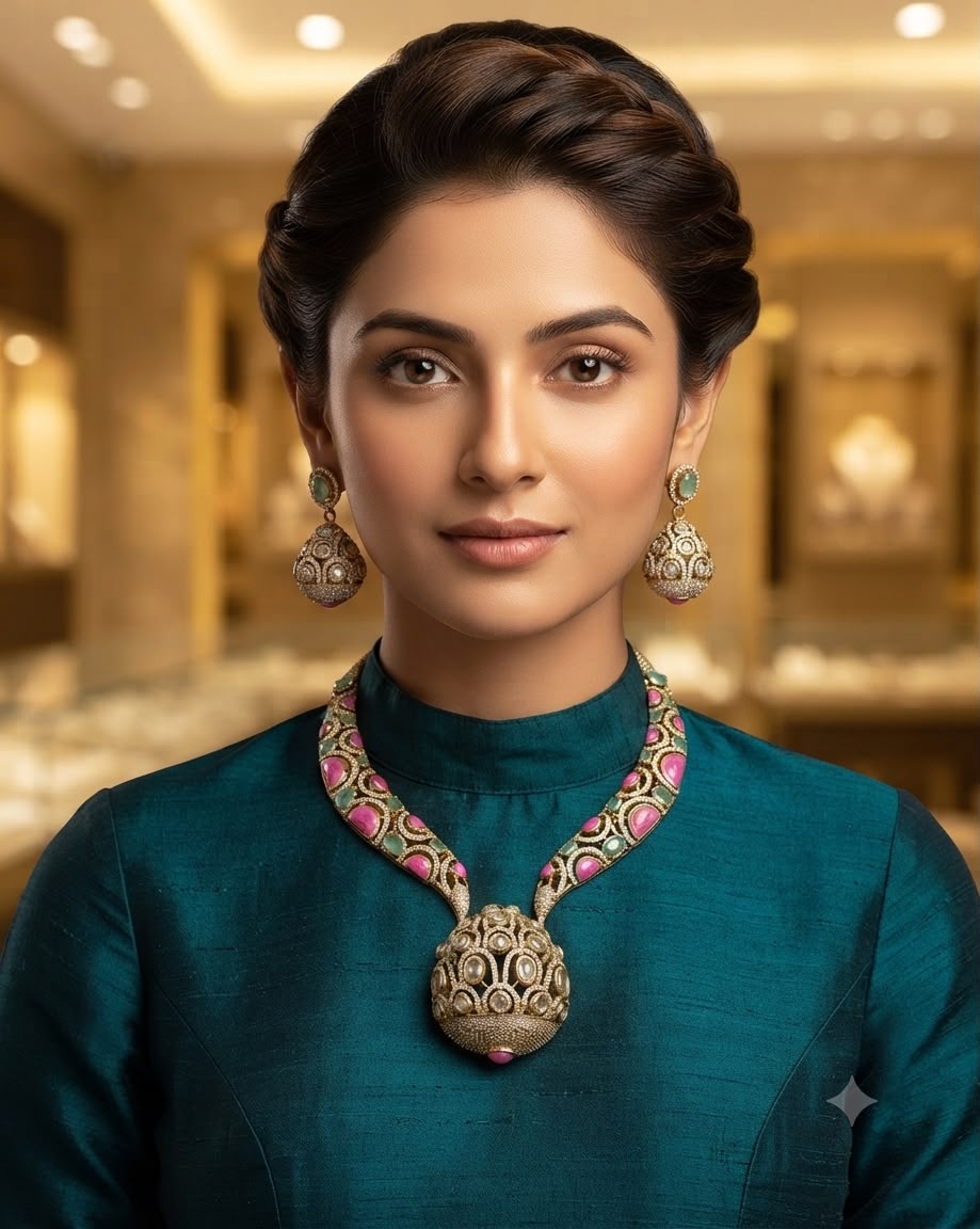Beautiful Neckline Jewelry Sets No. 23