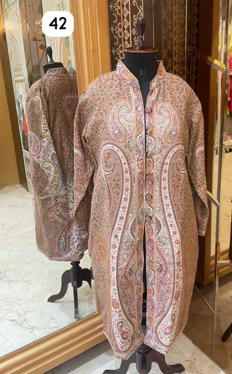 Designer Kashmiri Stitched Jackets/Coats