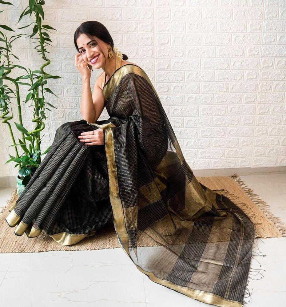 Maheshwari Silk Cotton Sarees