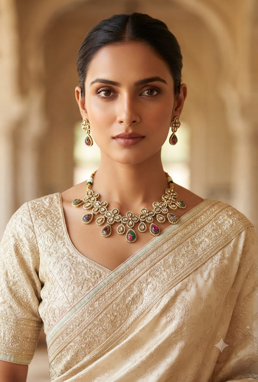 Beautiful Neckline Jewelry Sets No. 8