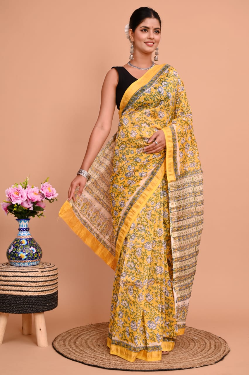Beautiful Maheshwari Silk Sarees