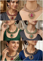 Beautiful Neckline Jewelry Sets No. 21