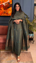 Load image into Gallery viewer, Beautiful Hand Woven Tissue Silk Jamdani Suits