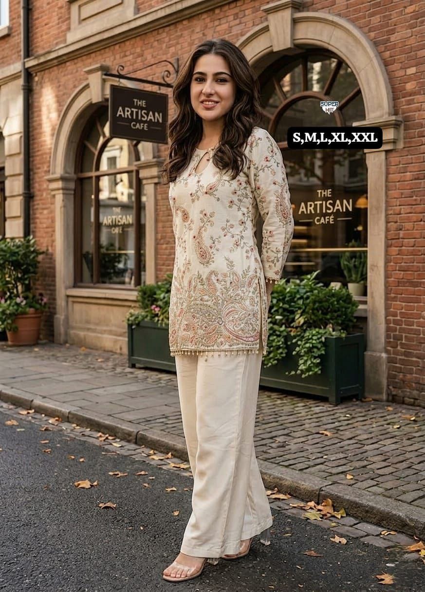 Premium Co-ord Set Crepe Silk
