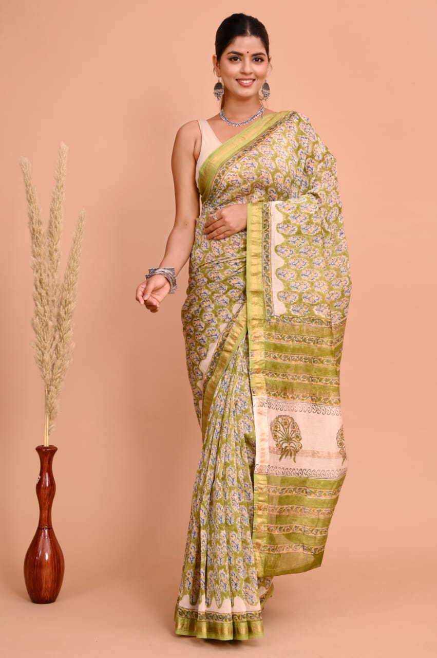 Beautiful Maheshwari Silk Sarees