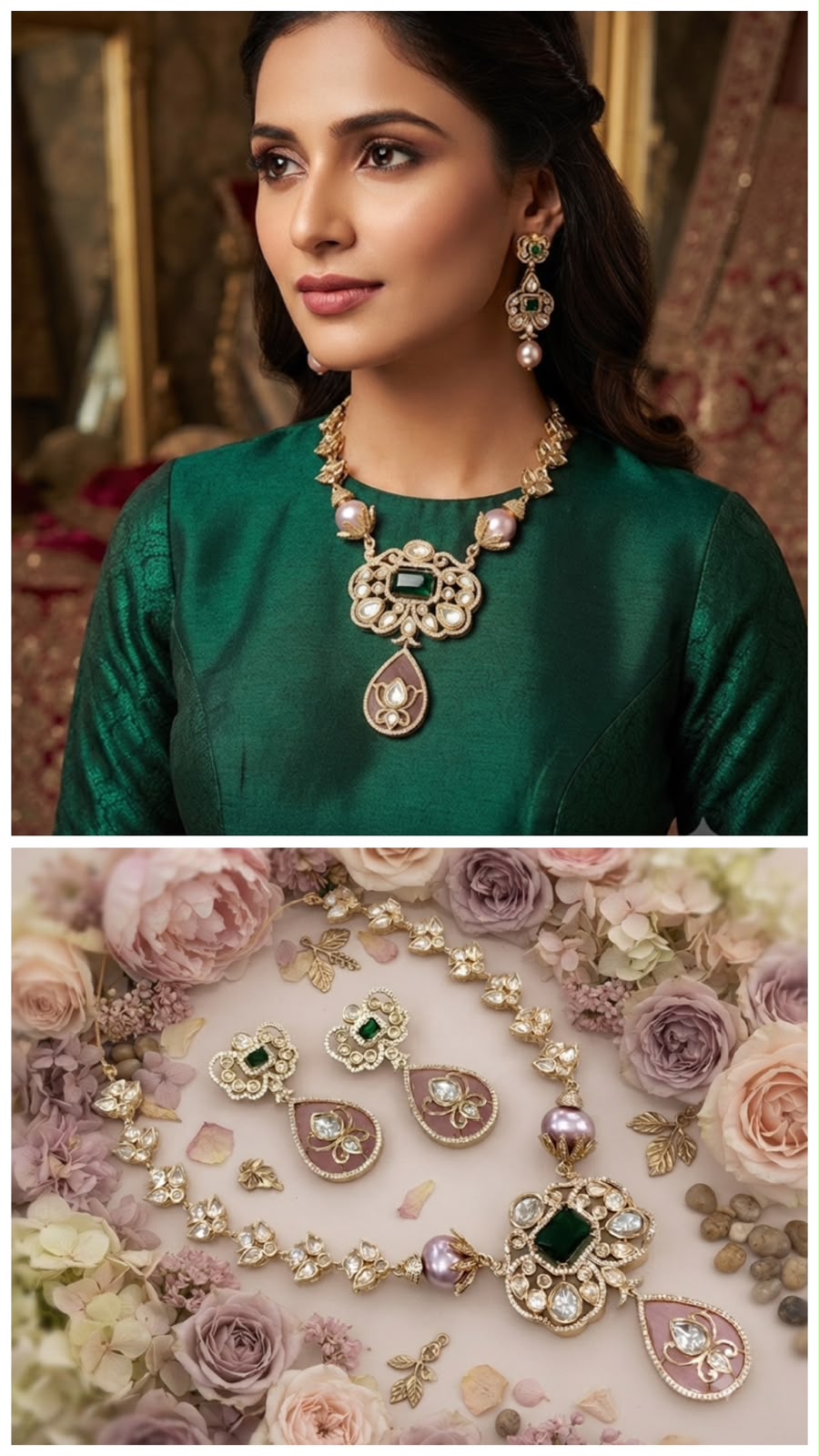 Beautiful Neckline Jewelry Sets No. 20