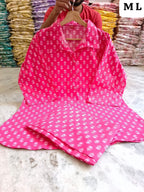 Bright Cotton Co-ord Set