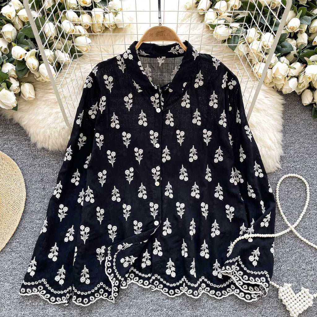 Tracy Embroidery Shirt