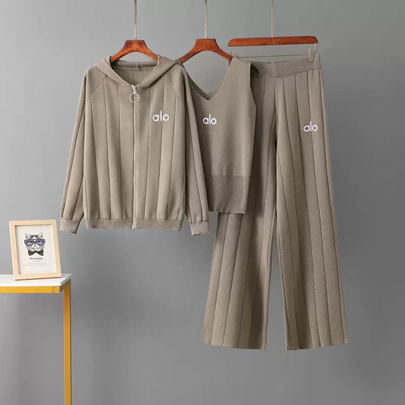 Premium Knitted Co-ord Set 3 pc