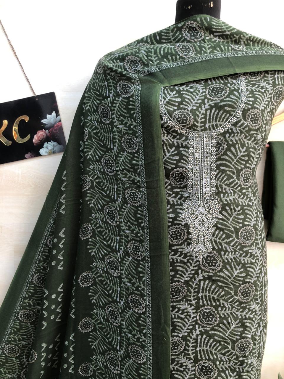 Pashmina Designer Suit