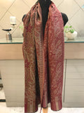Zari Wool Jamdani Weaving Stole