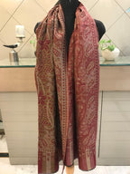 Zari Wool Jamdani Weaving Stole