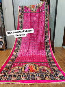 Pakistani Mirror Work Chinnon Dupattas