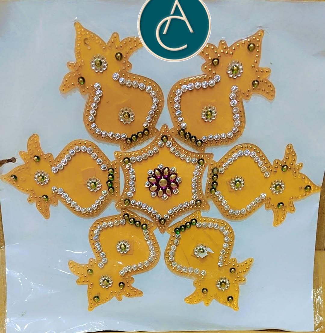 Acrylic Rangoli