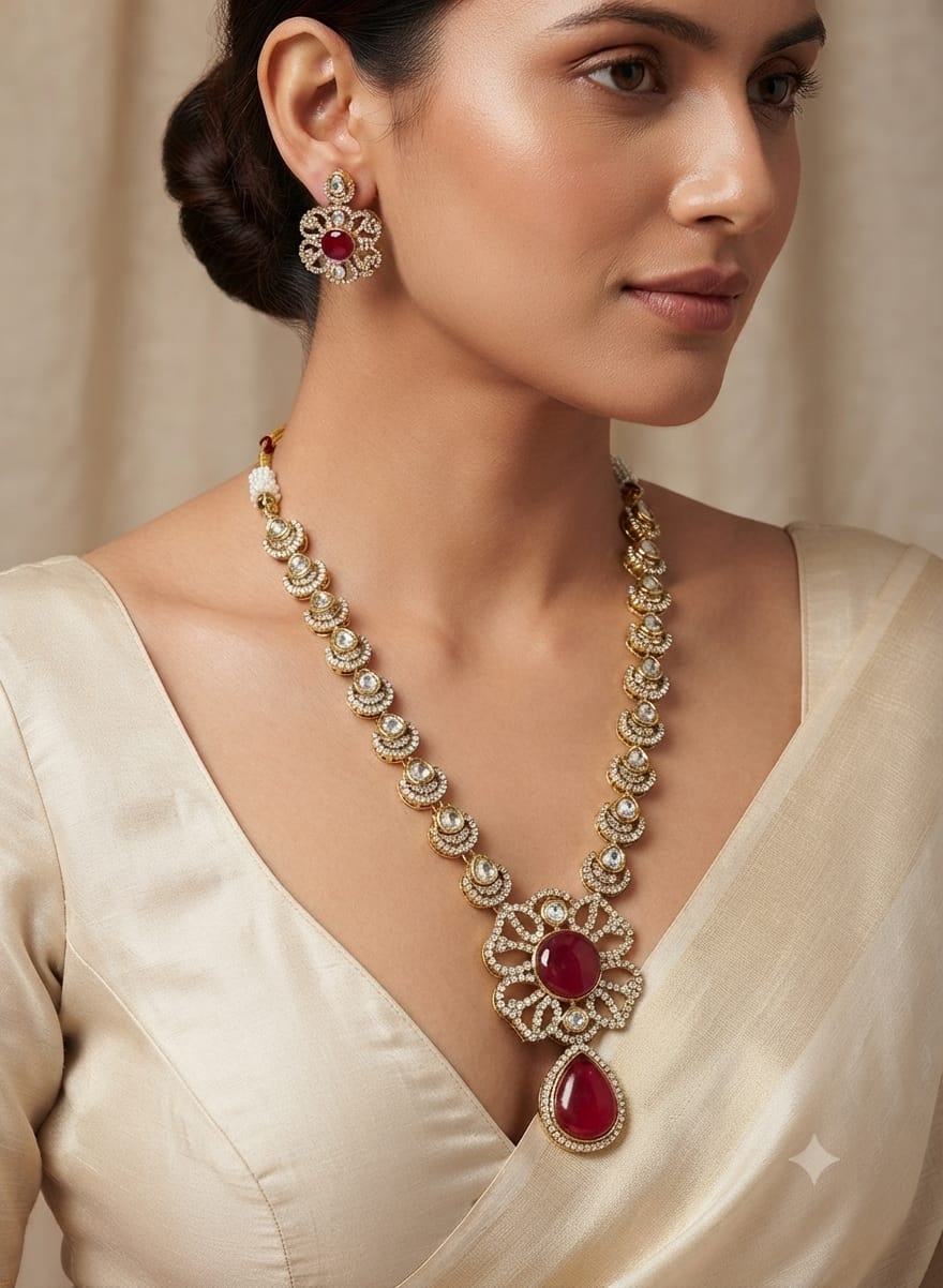 Beautiful Neckline Jewelry Sets No. 12