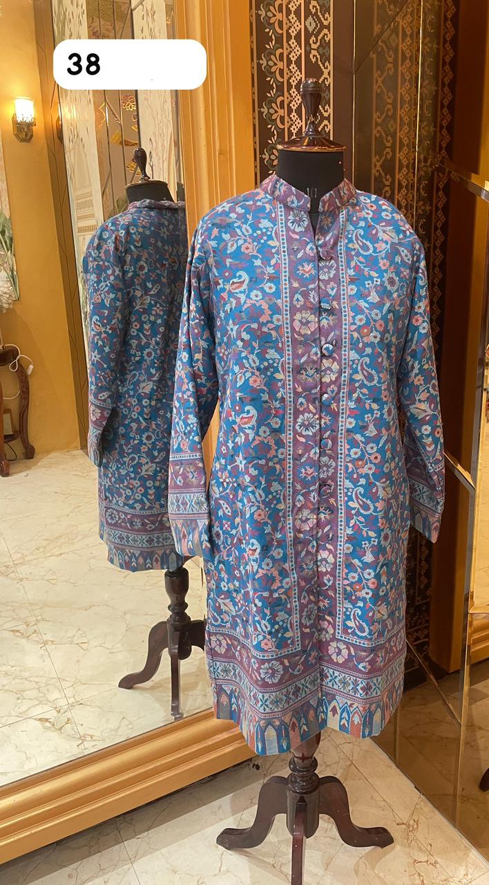 Designer Kashmiri Stitched Jackets/Coats