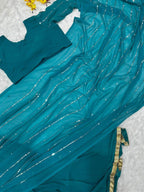 Georgette Lehenga Sarees