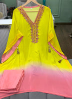 Partywear Kaftan Co-ord Set