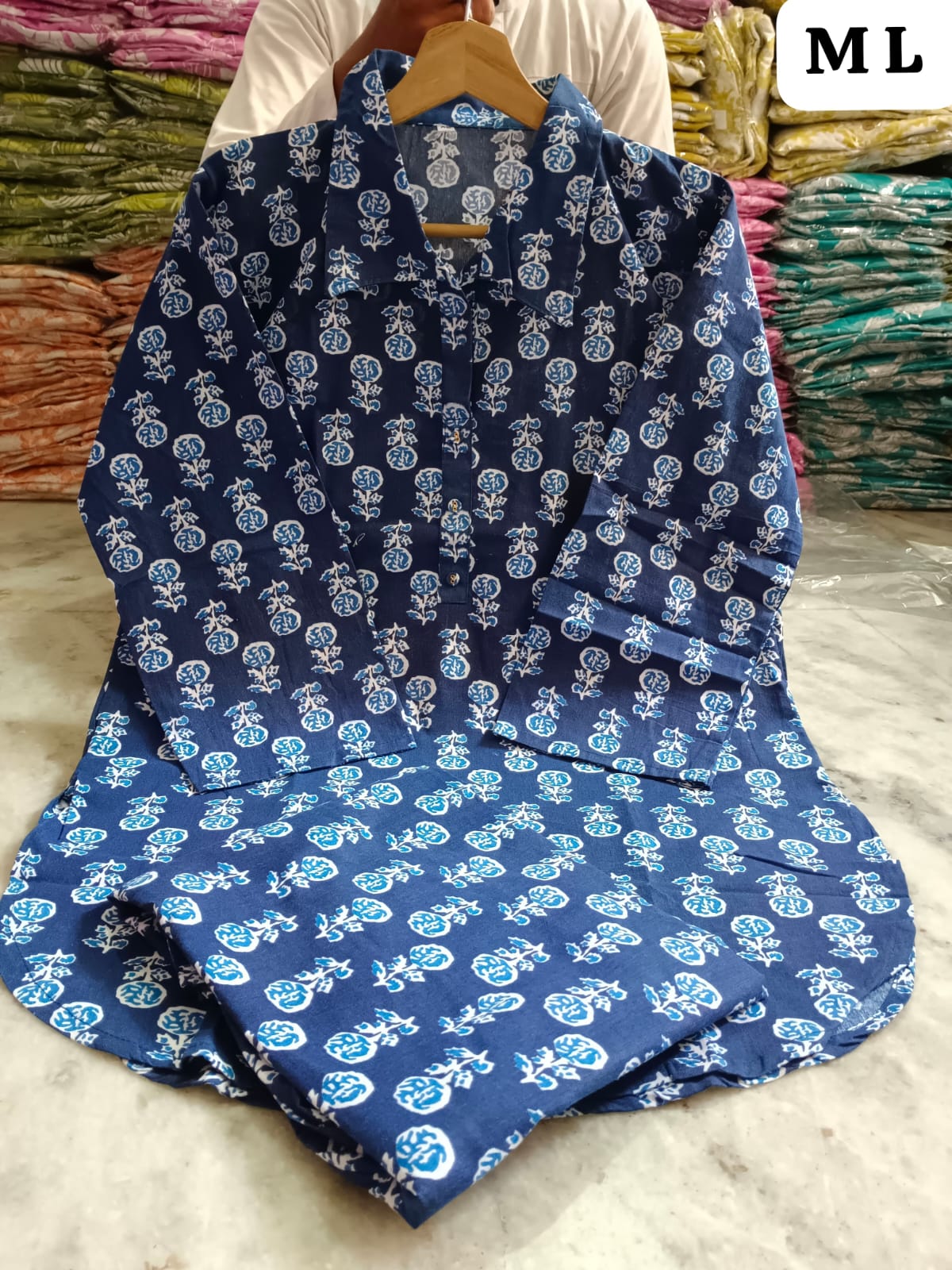 Bright Cotton Co-ord Set