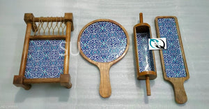 Set of Wooden Platters