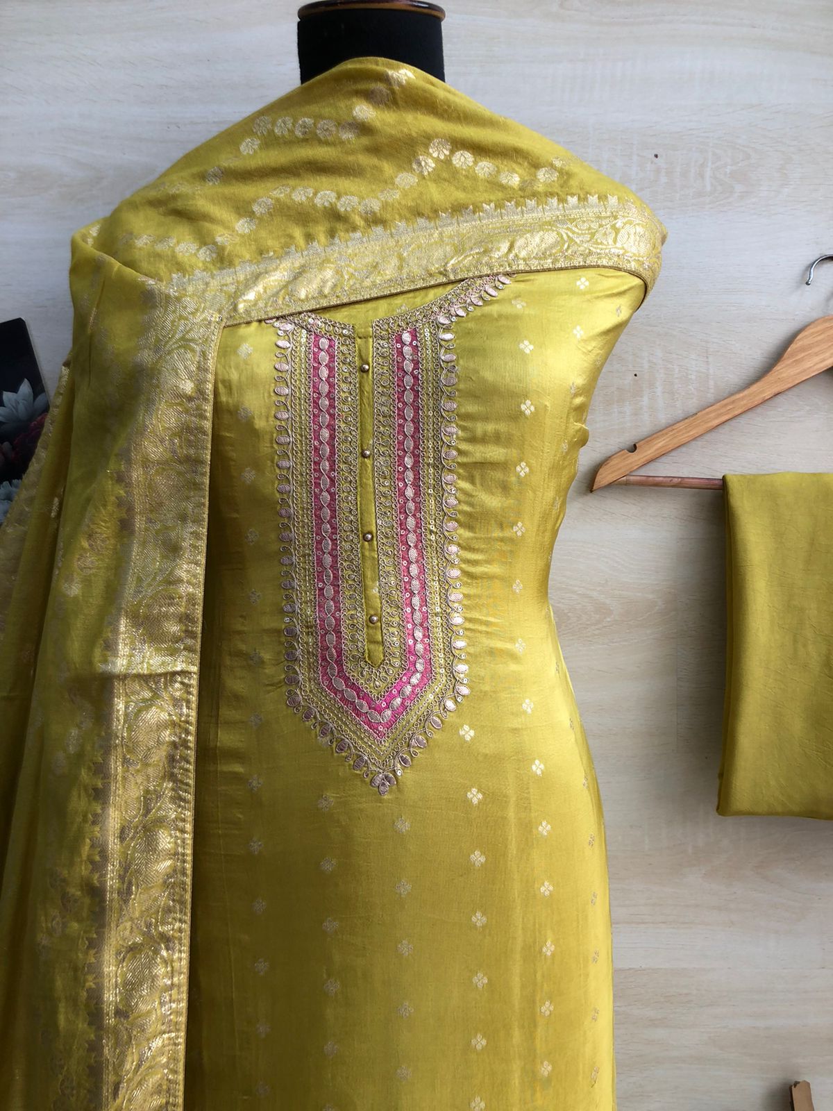 Upada Silk Suit Material