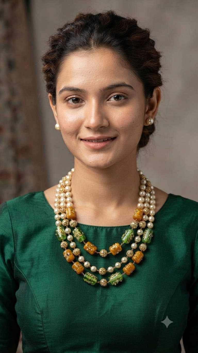 Beautiful Neckline Jewelry Sets No. 24