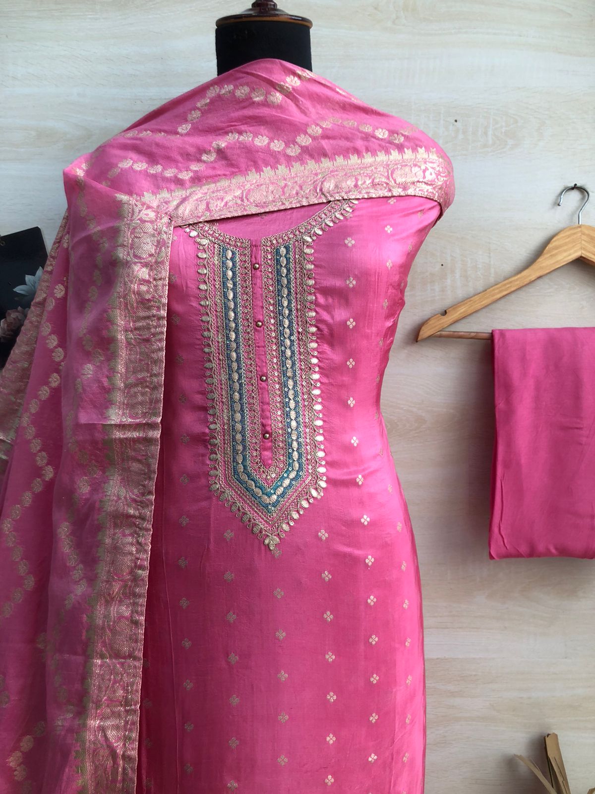 Upada Silk Suit Material