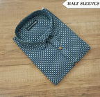 Men's Half Sleeves Cotton Shirt
