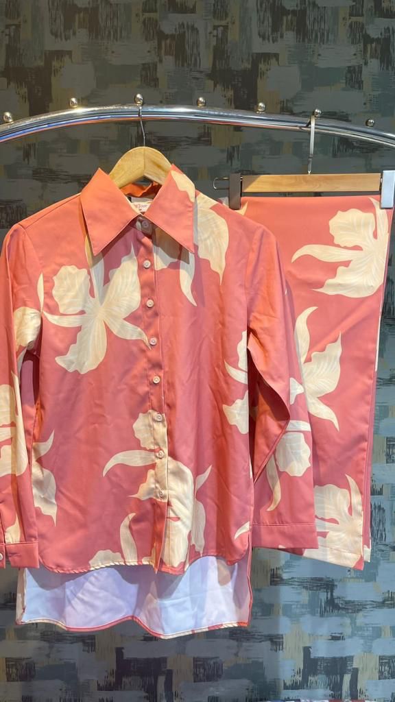 Cotton Linen Co-ord Set Plus Sizes
