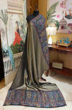 Metallic Kani Reversible Pashmina Shawls