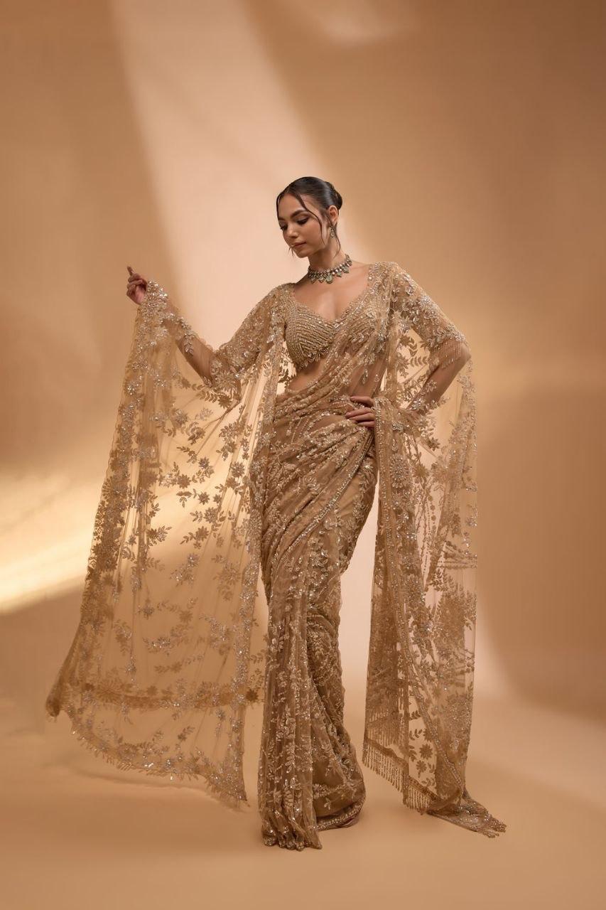 Bollywood blockbuster Sequins Saree