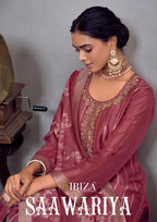 Kosa Silk Jacquard Suit