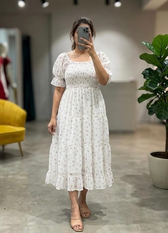 Elegant Chiffon Dress