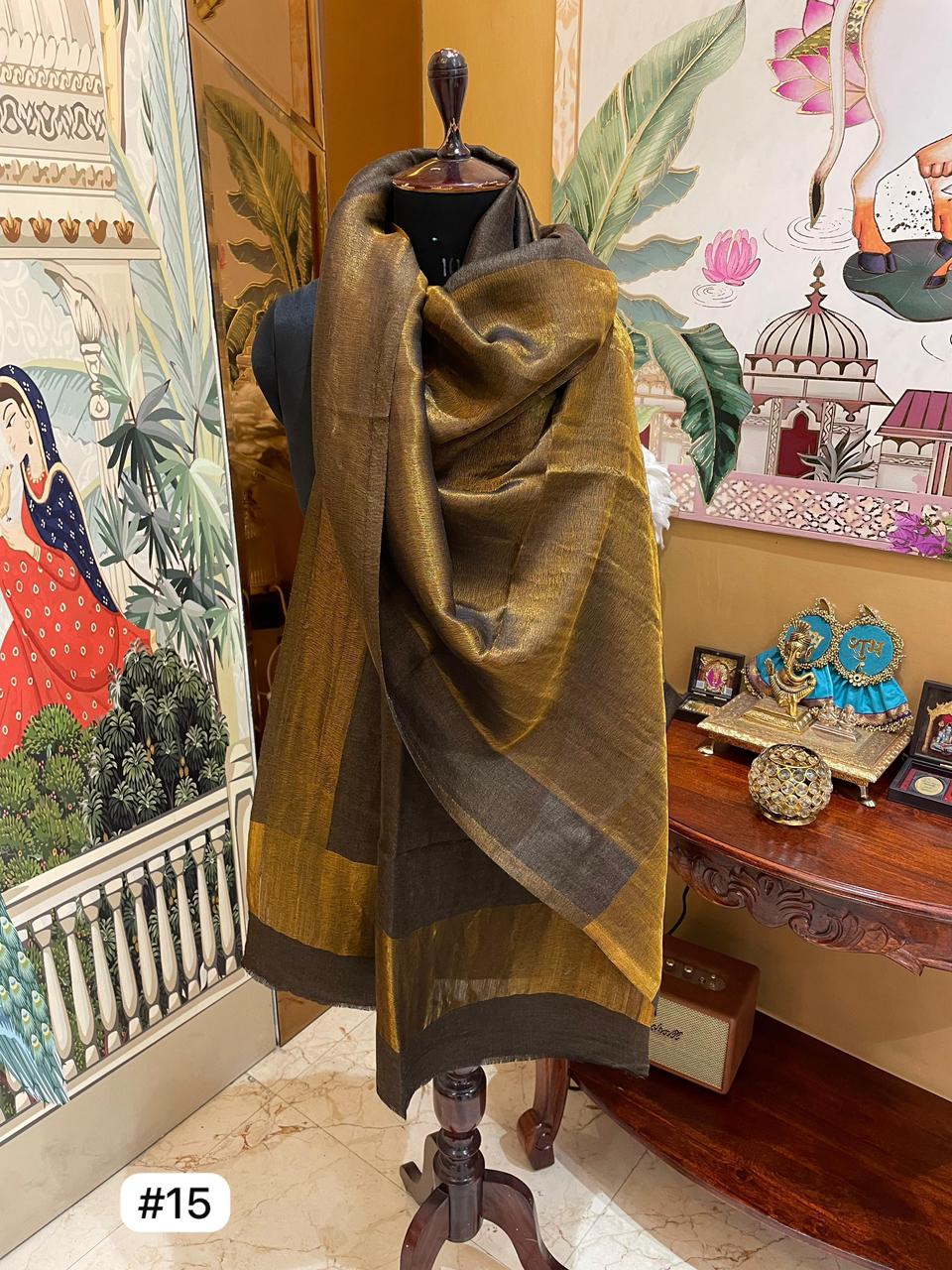 Zari Reversible Pashmina Stoles