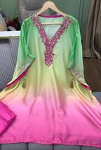 Partywear Kaftan Co-ord Set