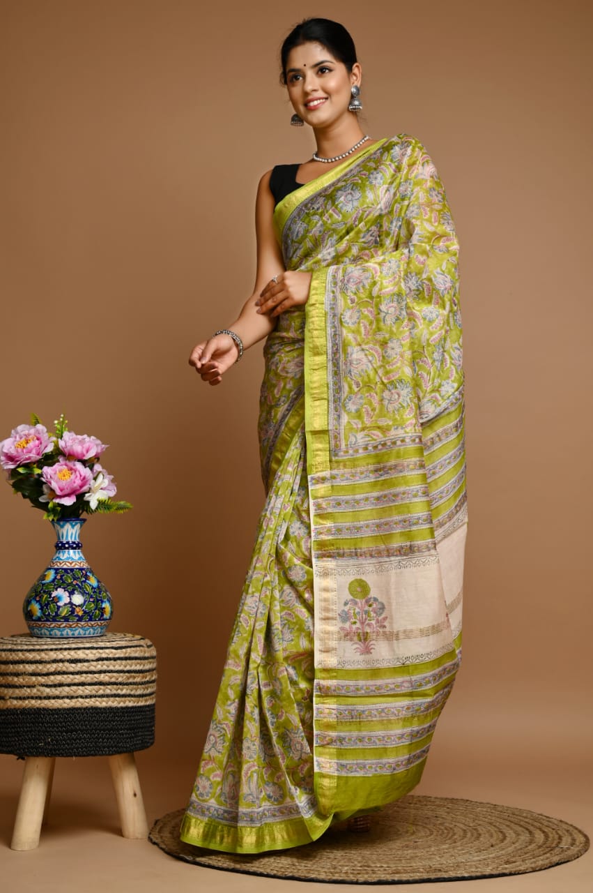 Beautiful Maheshwari Silk Sarees