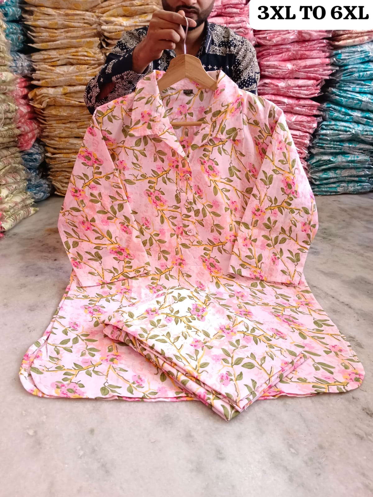 Bright Cotton Co-ord Set