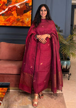 Load image into Gallery viewer, Beautiful Hand Woven Tissue Silk Jamdani Suits