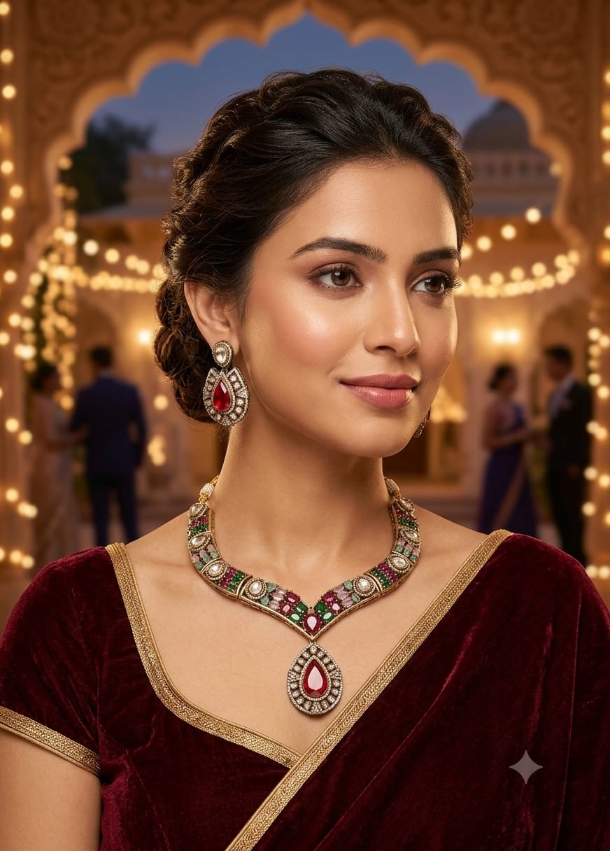 Beautiful Neckline Jewelry Sets No. 4