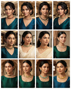 Beautiful Neckline Jewelry Sets No. 19