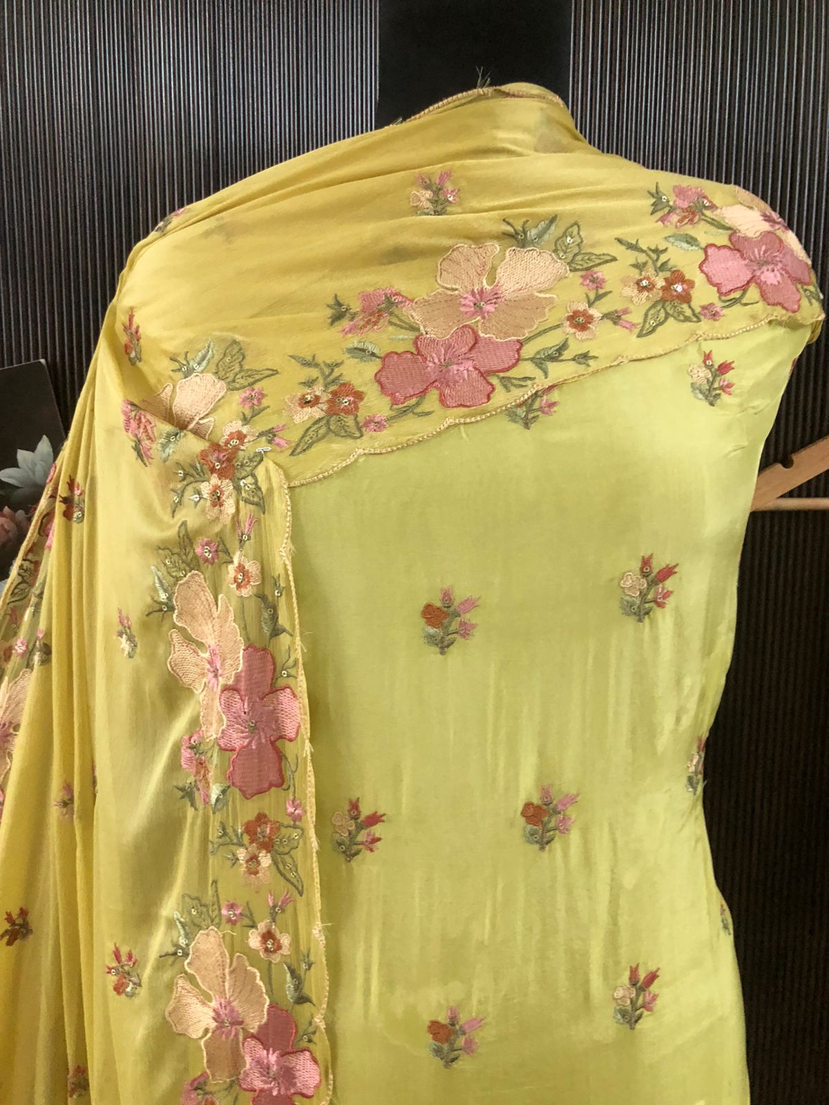 Uppada Silk Kurta with cotton silk bottom
