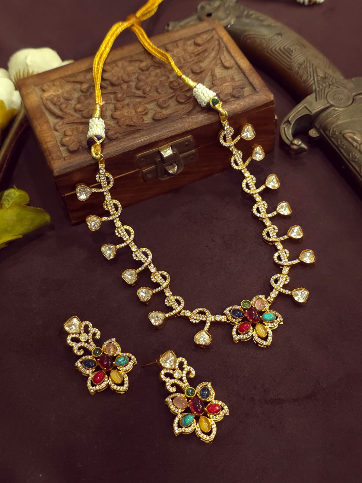 Beautiful Neckline Jewelry Sets No. 15