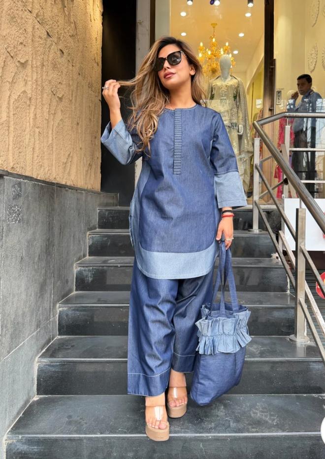 Denim Couture - Denim Cotton Set