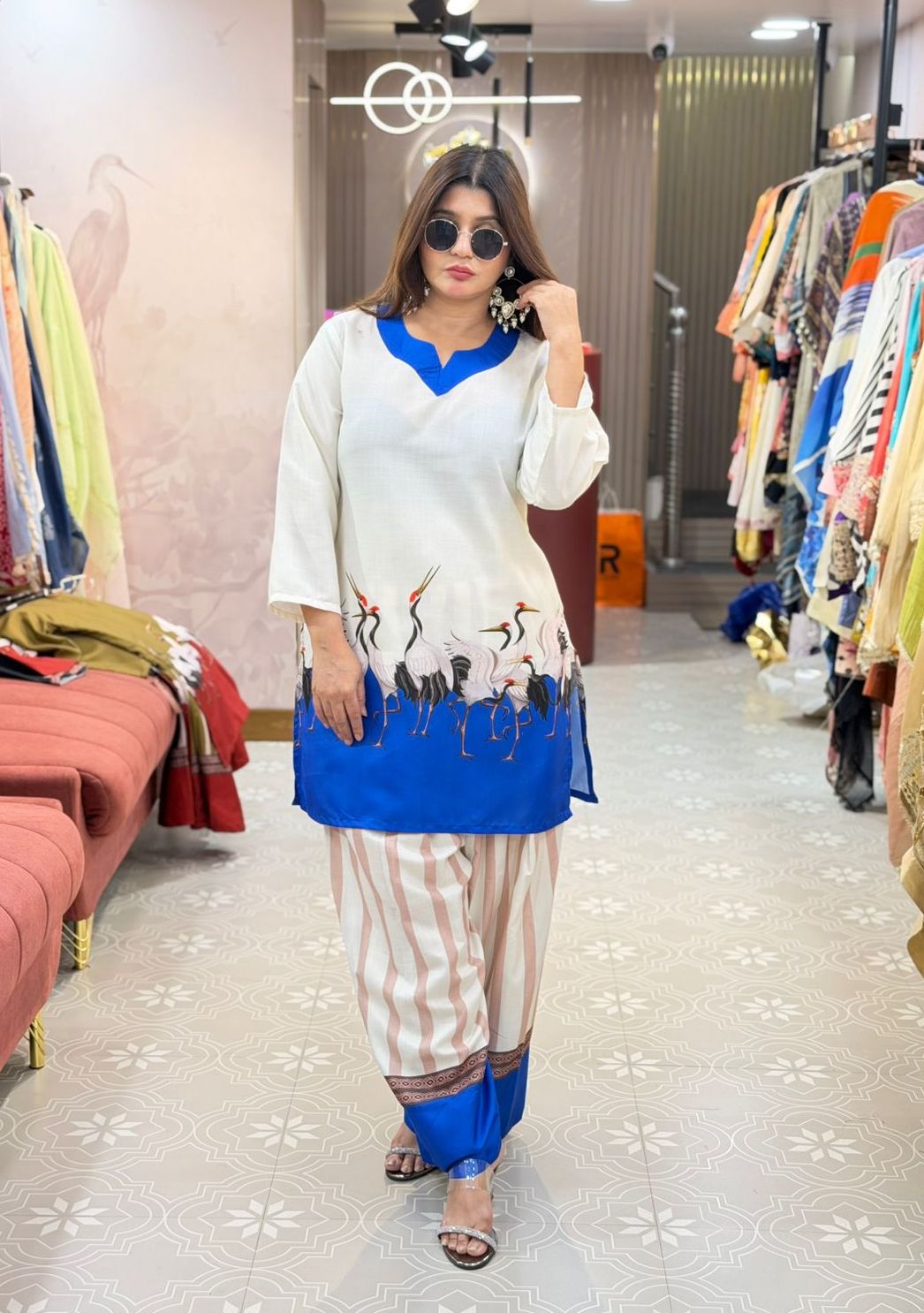 Digital Print Flamengo Co-ord Sets