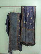 Dola Silk Ajrakh Hand Block 2 pc Suits