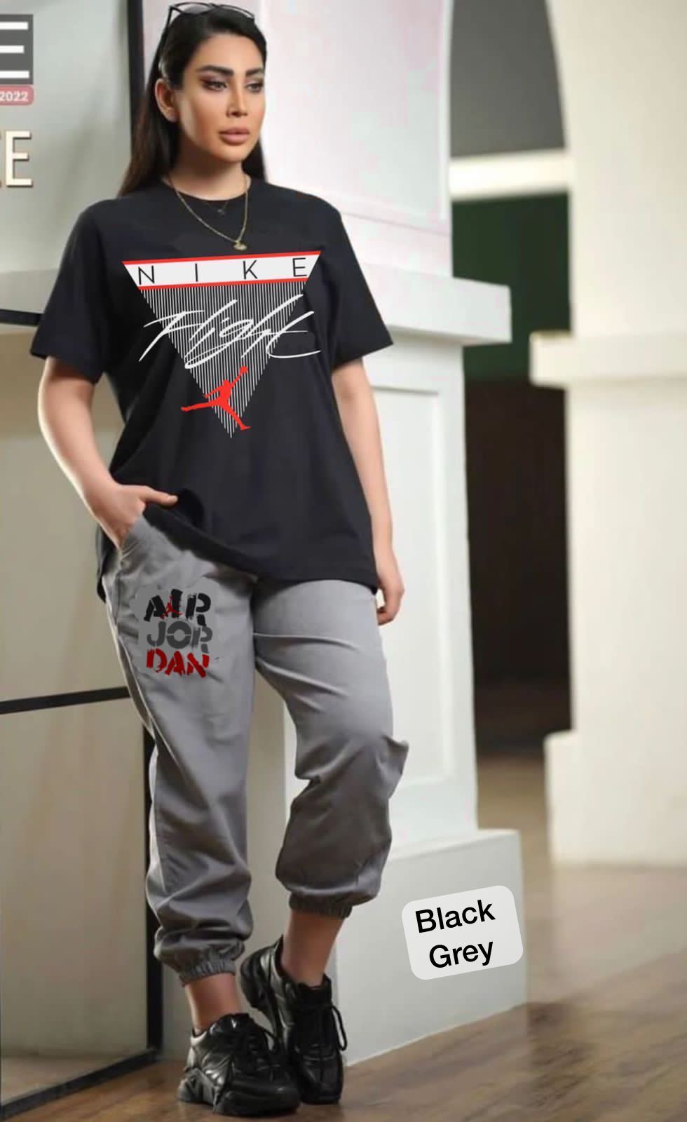T-Shirt with Track Pants