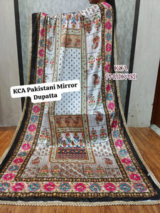 Pakistani Mirror Work Chinnon Dupattas