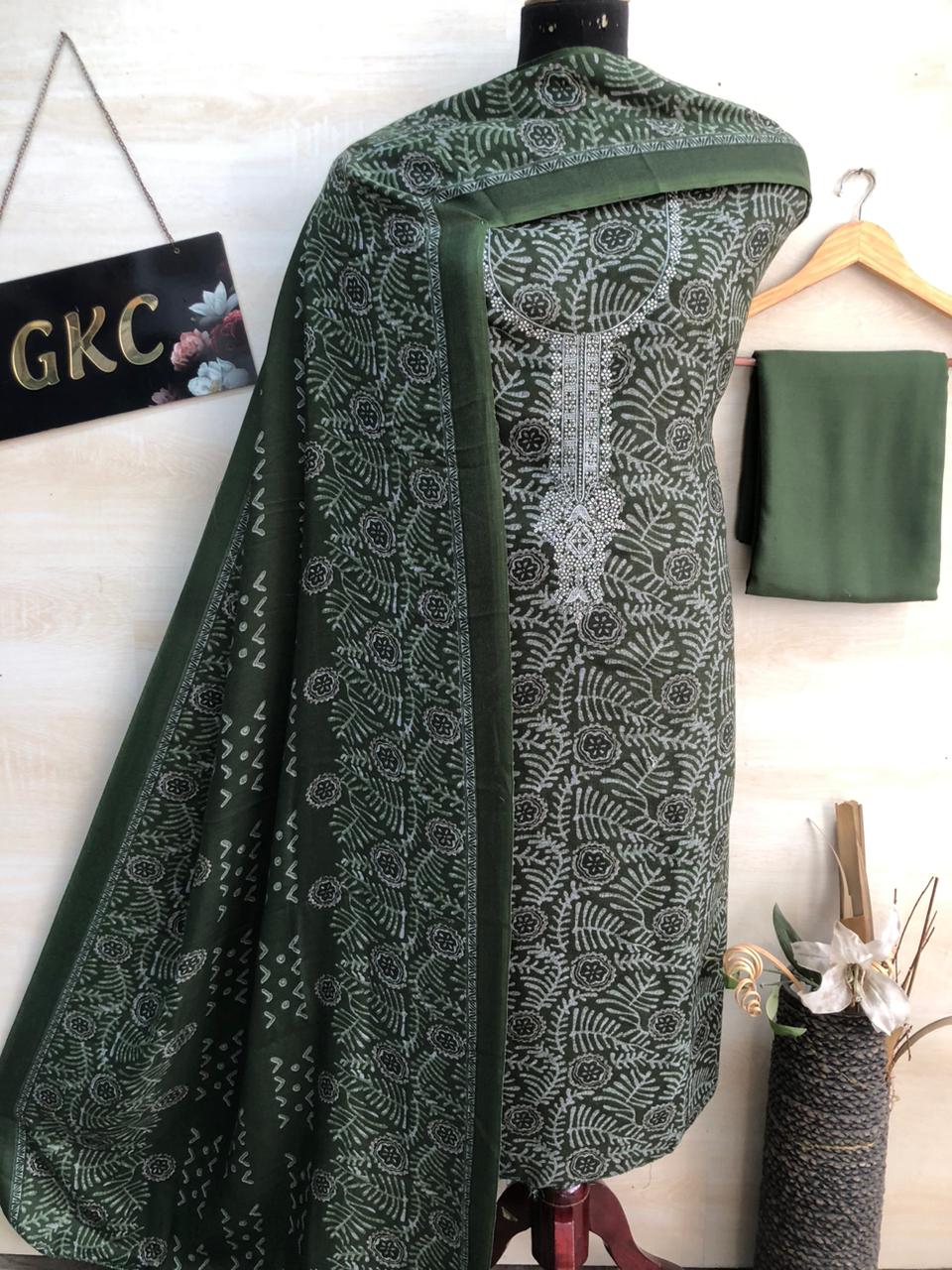 Pashmina Designer Suit