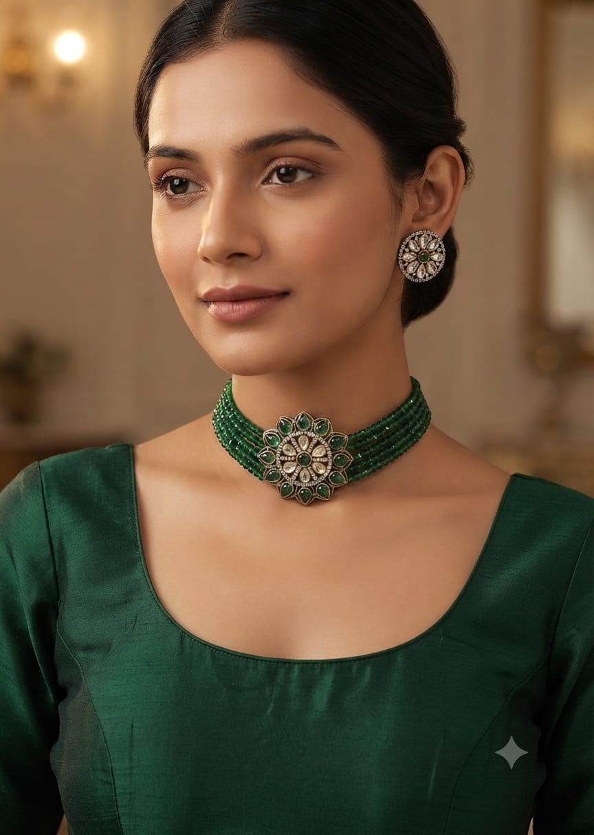 Beautiful Neckline Jewelry Sets No. 2